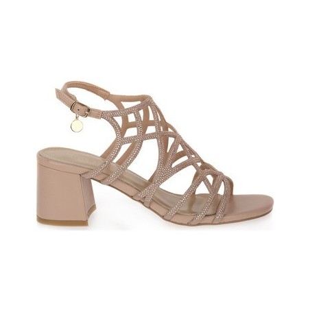 Kharisma  Sandalen NUDE TRAFORATO