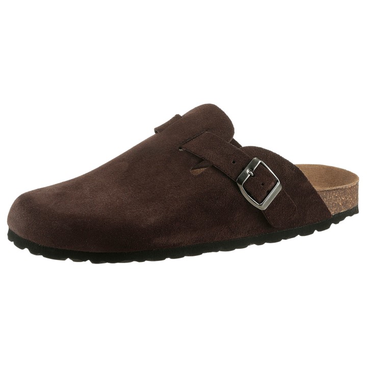 Man's World Clog, Schlappen, Sommerschuh, Hausschuh mit vorgeformtem Fußbett