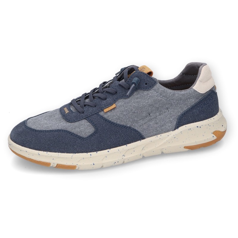 Dockers by Gerli Slip-On Sneaker, Sslipper, Freizeitschuh, Halbschuh, Sommerschuh im Jeans-Look