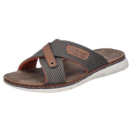 Rieker Pantolette, Sommerschuh, Hausschuh, Strandschuh zum Schlupfen