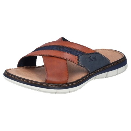 Rieker Pantolette, Sommerschuh, Strandschuh, Hausschuh mit weicher Innensohle