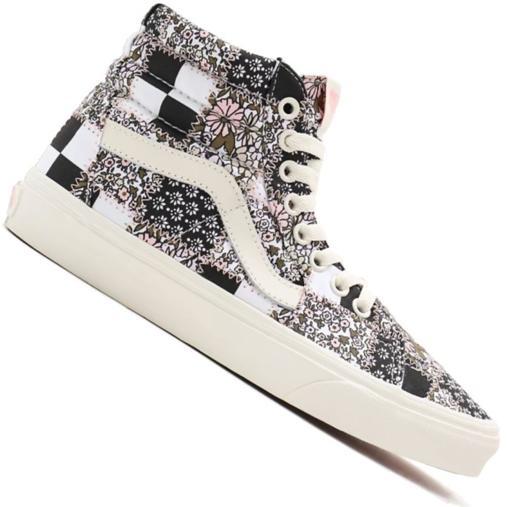 Vans Sk8-Hi Schuhe VN0A32QG9FY Patchwork Floral Multi Marshmallow