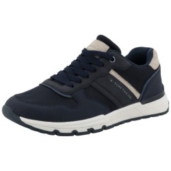 TOM TAILOR Sneaker, Freizeitschuh, Halbschuh, Schnürschuh mit Kontrastbesatz