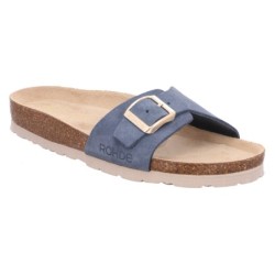 Rohde Pantolette, Keilabsatz, Sommerschuh, Schlappen mit vorgeformtem Softfußbett