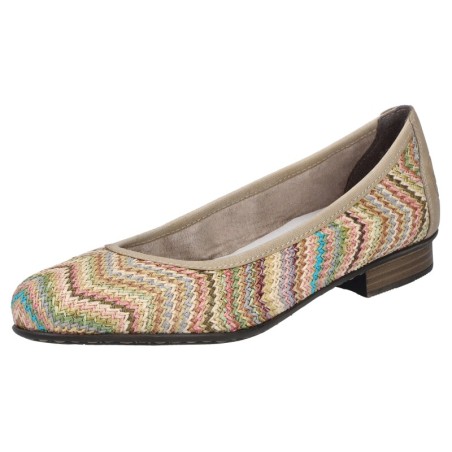 Rieker Ballerina, Slipper, Schlupfschuh, Pumps mit weicher Innensohle