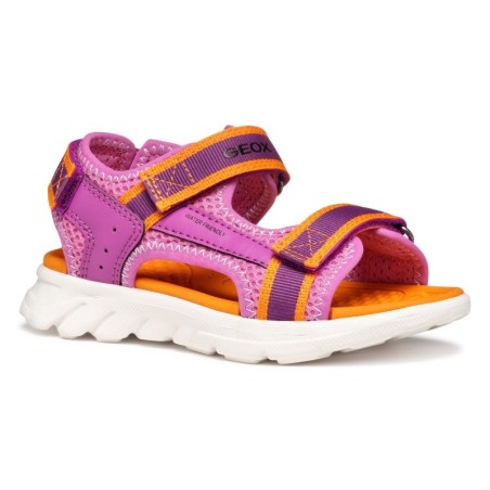 Geox Sandale »J SANDAL AIRADYUM GI«, Trekking Sandale, Klettschuh mit wasserfreundlicher Ausstattung