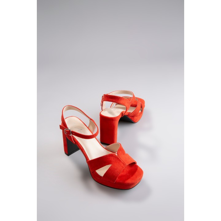 Aniston SHOES High-Heel-Sandalette, Sommerschuh, Abendsanale, Plateau - NEUE KOLLEKTION