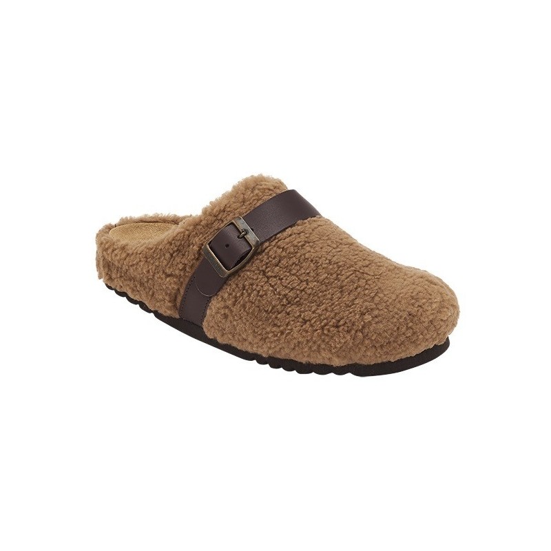 Scholl Pantoffel »CHARLOTTE«, in kuscheliger Optik