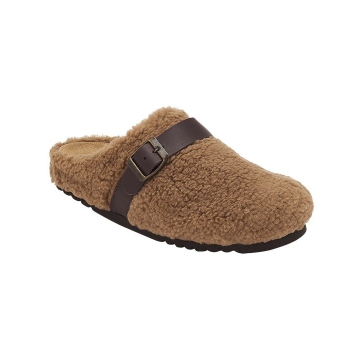 Scholl Pantoffel »CHARLOTTE«, in kuscheliger Optik