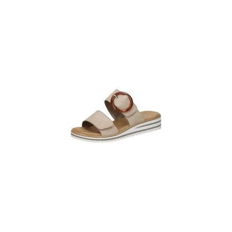 Rieker Pantolette Damen beige|beige|beige|beige|beige|beige|beige|beige