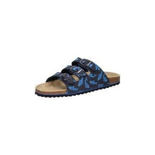 Re-Laxx Pantolette Jungen blau|blau|blau