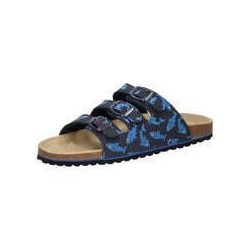 Re-Laxx Pantolette Jungen blau|blau|blau