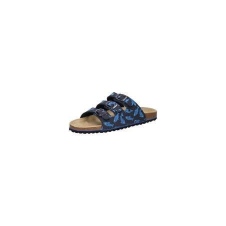 Re-Laxx Pantolette Jungen blau|blau|blau