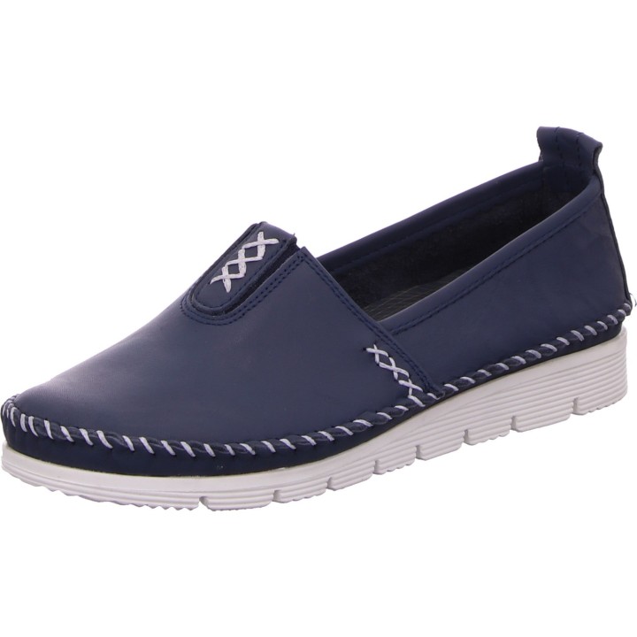 Komfort Slipper blau Slipper marineblau 40