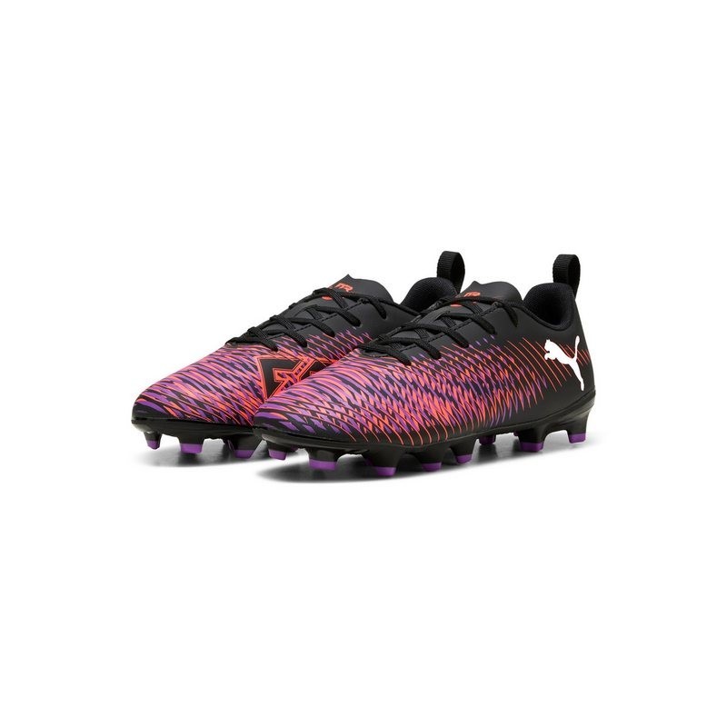 PUMA FUTURE 8 PLAY FG/AG Jr PUMA BLACK-PUMA WHITE-GLOWING Fußballschuh