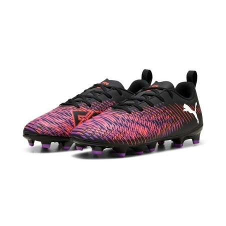 PUMA FUTURE 8 PLAY FG/AG Jr PUMA BLACK-PUMA WHITE-GLOWING Fußballschuh