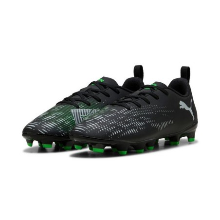 PUMA FUTURE 8 PLAY FG/AG Jr PUMA BLACK-COOL LIGHT GRAY-FLU Fußballschuh