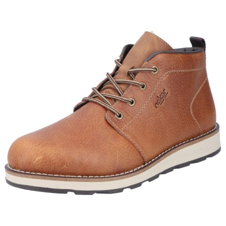 Rieker Winterboots, Schnürboots, Casual-Stiefelette mit Innenreißverschluss, Warmfutter