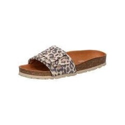 Verbenas Reiko Leopardo Pantolette Damen beige|beige|beige|beige|beige|beige