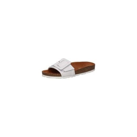 Verbenas Reiko Ecobrush Pantolette Damen weiß|weiß|weiß|weiß|weiß|weiß|weiß|weiß