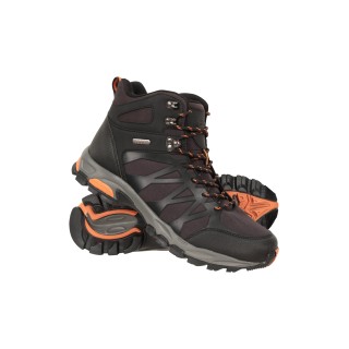 Trekker II Wasserdichte Herren Softshell-Schuhe - Schwarz