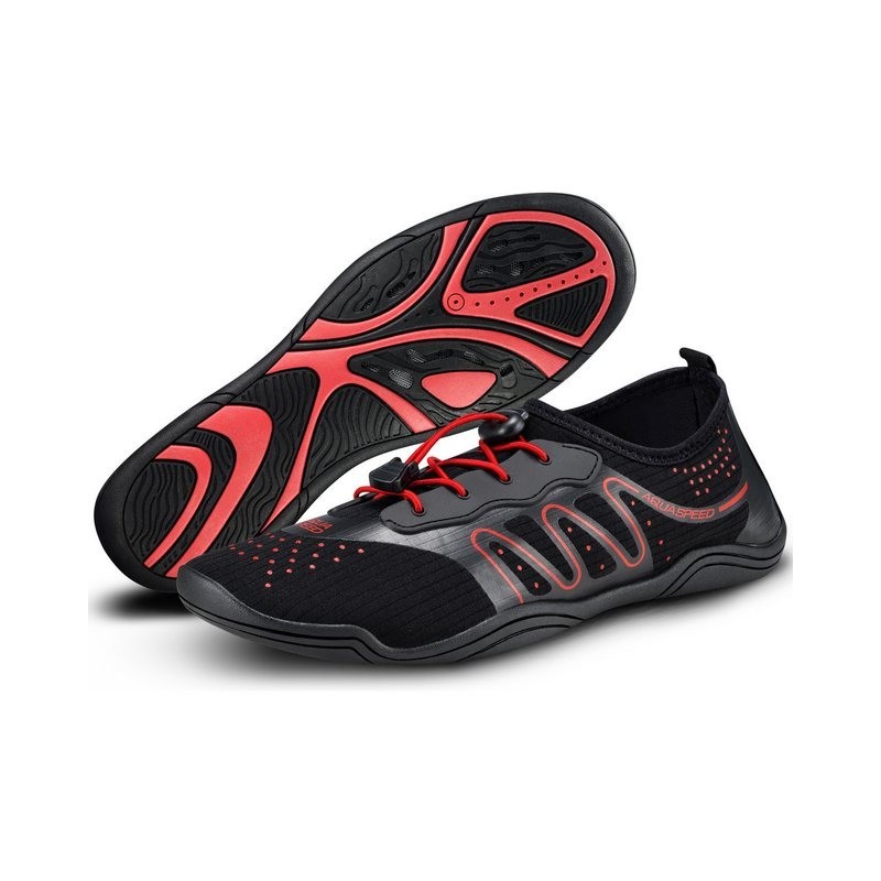 Aqua Speed Stylische Aqua Sneaker KAMELEO Gr. 45 – Für See & Urlaub Wasserschuh (Outdoor-Badeschuhe – rutschfest, leicht & sc