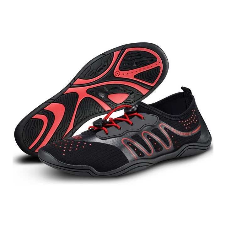 Aqua Speed Stylische Aqua Sneaker KAMELEO Gr. 45 – Für See & Urlaub Wasserschuh (Outdoor-Badeschuhe – rutschfest, leicht & sc