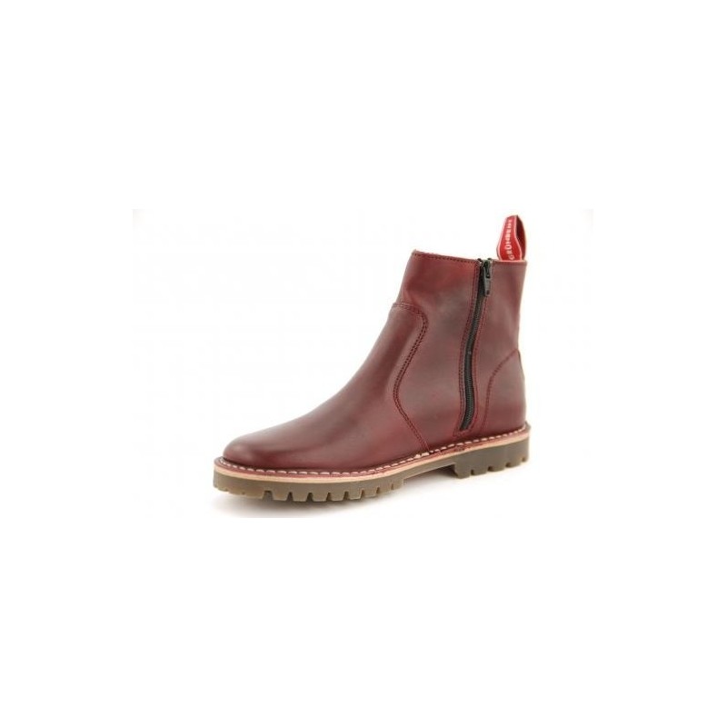 Grünbein Ankle Boots Arienn lose Einlage, burgundy 37