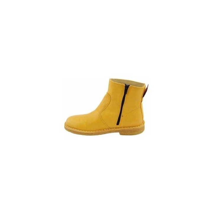 Grünbein Damen Ankle Boots Arienn lose Einlage, gelb 37