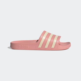 Adidas adilette Damen Flip-Flops und Sandalen - Rosa - Größe: 44 2/3 - Netz/Synthetik - Foot Locker