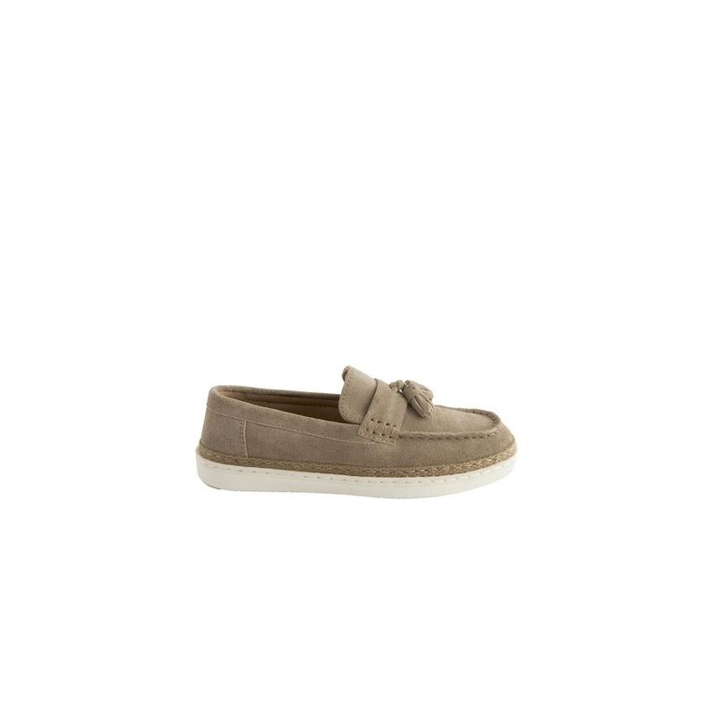 Next Slipper aus Veloursleder mit Quastendetail Loafer (1-tlg)