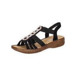 Rieker Sandale Damen schwarz|schwarz|schwarz|schwarz|schwarz|schwarz|schwarz