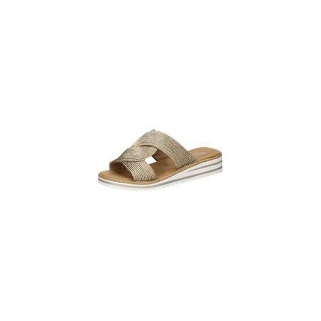 Rieker Pantolette Damen gold|gold|gold|gold|gold|gold|gold|gold