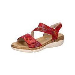 Remonte Keilsandale Damen rot|rot|rot|rot|rot|rot|rot|rot|rot