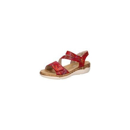 Remonte Keilsandale Damen rot|rot|rot|rot|rot|rot|rot|rot|rot