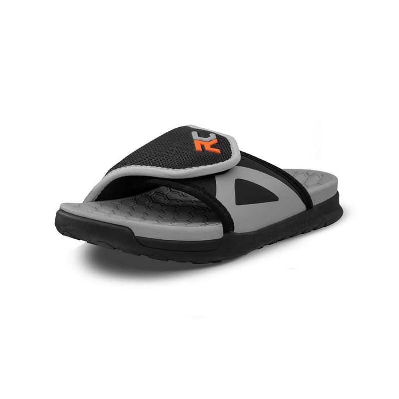 Ride Concepts Coaster Jugendsandalen - Schwarz/Orange Fahrradschuh