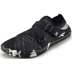 Aqua Speed Tortuga Aqua Sneaker Gr. 45 – Schwarz + Handtuch inklusive Wasserschuh (Wasserschuhe mit Schnellverschluss – kompa