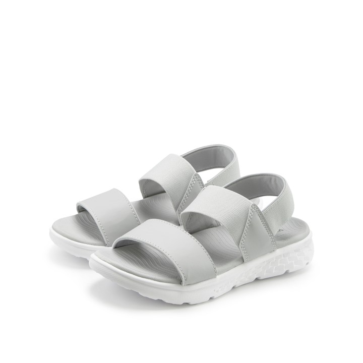 Vivance Sandale »Sommerschuh«, Sandalette, Sommerschuh mit leichter Sohle & elastischen Riemen VEGAN