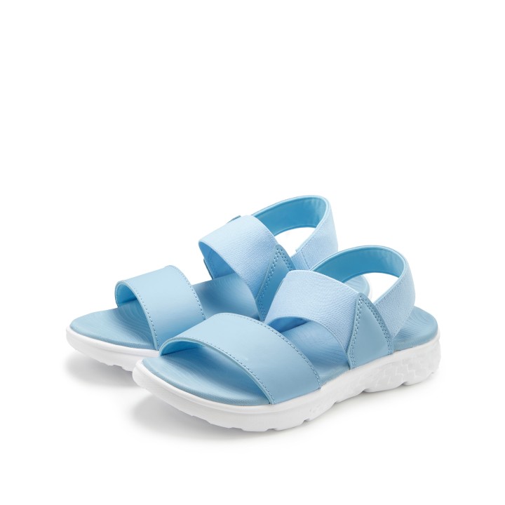 Vivance Sandale »Sommerschuh«, Sandalette, Sommerschuh mit leichter Sohle & elastischen Riemen VEGAN