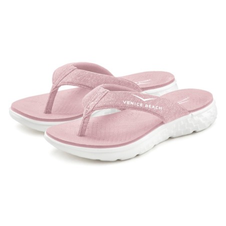 Venice Beach Badezehentrenner, Sandale, Pantolette, Badeschuh ultraleicht im sportiven Look VEGAN