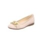 Damen Klassische Ballerina G-Weite 42.625 Weiß 50 Weiss Lede... 37,5