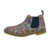 Grünbein Damen Chelsea Boots Reto lose Einlage, Mosaik-rosa 42