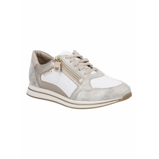 - MEPHISTO LEENIE | Damen Sneaker Beige Leder Metallisches G... 8