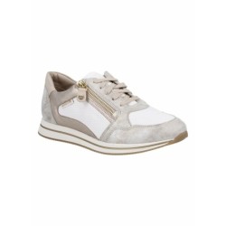 - MEPHISTO LEENIE | Damen Sneaker Beige Leder Metallisches G... 8