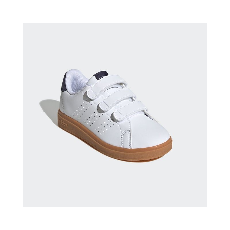 adidas Sportswear ADVANTAGE BASE 2.0 KIDS Klettschuh Design auf den Spuren des adidas Stan Smith
