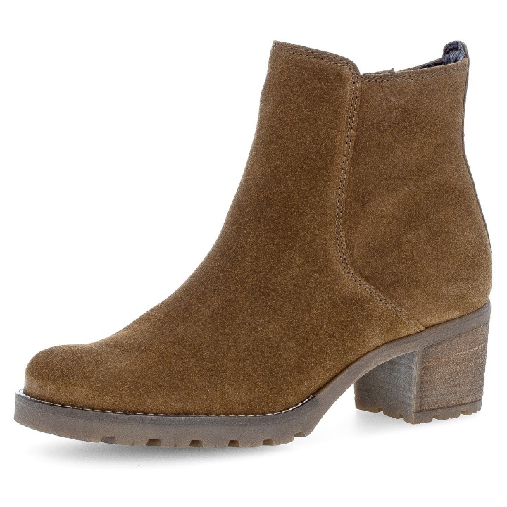 Gabor Stiefelette »St. Tropez«, Blockabsatz, Ankleboots, Busnesschuh in Bequemweite G (- weit)