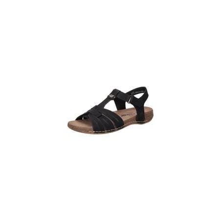 Rieker Sandale Damen schwarz|schwarz|schwarz|schwarz|schwarz|schwarz|schwarz|schwarz
