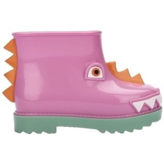 Melissa  Stiefel MINI  Rain Boot+Fábula B - Green/Pink