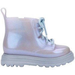 Melissa  Stiefel MINI  Coturno Kids Boots - Pearly Blue