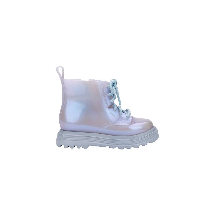Melissa  Stiefel MINI  Coturno Kids Boots - Pearly Blue